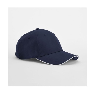 Casquette 6 panneaux avec liseré 8
