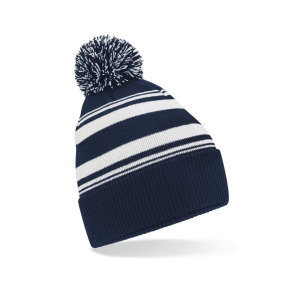 Bonnet de supporter rayé 6