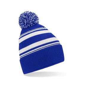 Bonnet de supporter rayé 5