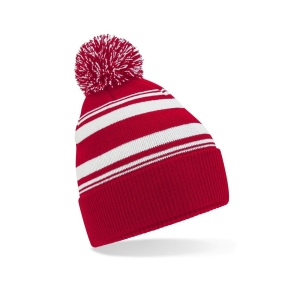 Bonnet de supporter rayé 3
