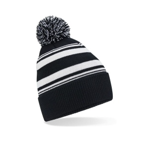 Bonnet de supporter rayé 4