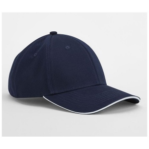 Casquette en coton organique avec liseré 7