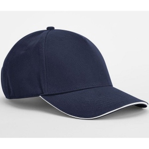 Casquette en coton organique avec liseré 7