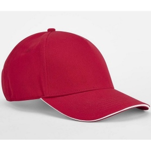 Casquette en coton organique avec liseré 5