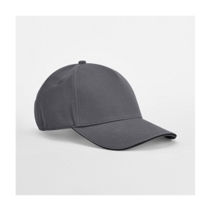 Casquette en coton organique avec liseré 8