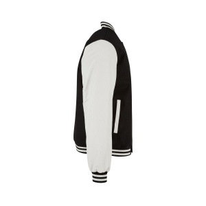 Veste baseball en simili cuir 4