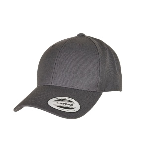 Casquette snapback visière incurvée