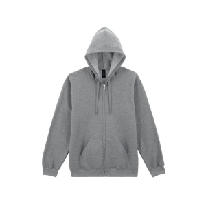 Sweat à capuche zippé unisexe 5