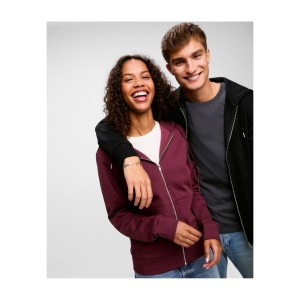 Sweat à capuche zippé unisexe 16