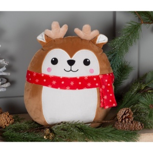 Peluche cerf de Noël