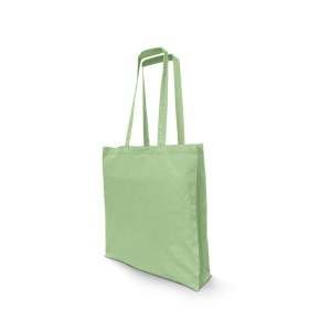 Sac shopping en coton recyclé avec soufflet 12