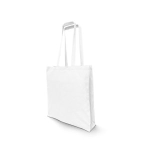 Sac shopping en coton recyclé avec soufflet 2