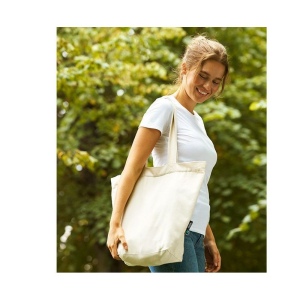 Sac shopping avec fermeture zippée
