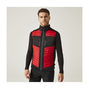 Bodywarmer bicolore extensible