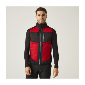 Bodywarmer bi-matière