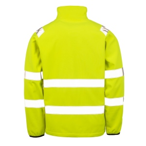 Veste Softshell 2 couches haute visibilité 5