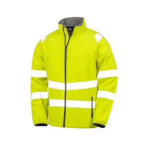 Veste Softshell 2 couches haute visibilité 3