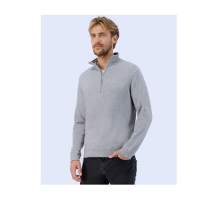 Sweat col zippé