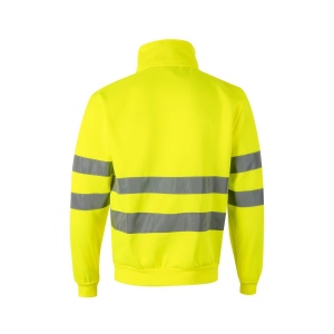 SWEAT COL ZIPPÉ HAUTE VISIBILITE 5