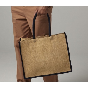Sac shopping en toile de jute 7