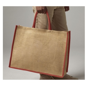 Grand sac shopping en toile de jute 7