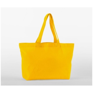Grand sac shopping en coton organique sergé 6