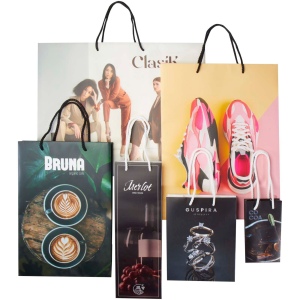 Boîte d'échantillons de sacs en papier integra faits à la main 3
