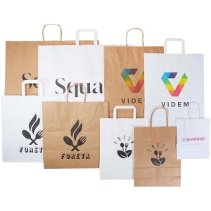 Boîte d'échantillons de sacs en papier Kraft 3