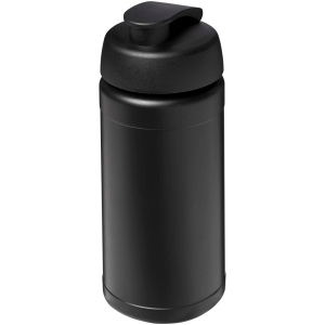 Bouteille de sport Baseline Rise de 500 ml recyclée avec couvercle rabattable 12