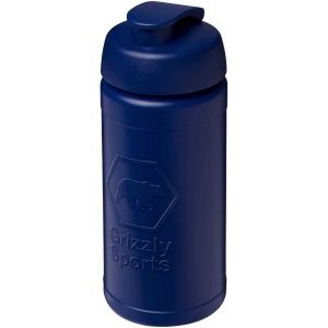 Bouteille de sport Baseline Rise de 500 ml recyclée avec couvercle rabattable 3