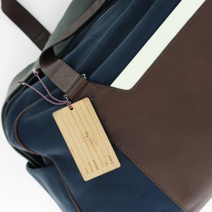 Etiquette bagage bambou fab.fr (+Quadri au recto et laser au verso QG11) 5