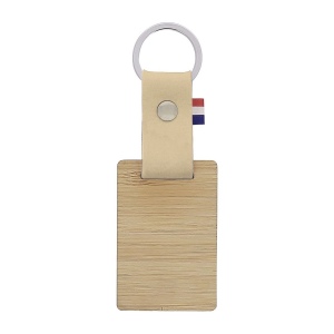 Porte-cles fr vegetal bambou (+Gravure laser LA21) 5