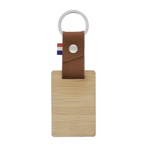 Porte-cles fr vegetal bambou (+Gravure laser LA21) 3