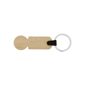 Porte-cles jeton bambou fab.fr (+Gravure laser LA21) 4