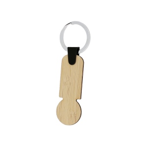 Porte-cles jeton bambou fab.fr (+Quadri numérique QV12) 5