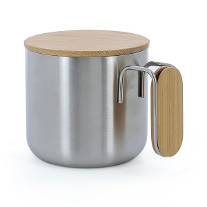 Mug inox bambou 35cl (+Gravure laser LA31)