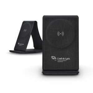 CHARGEUR INDUCTION 3 EN 1 ET SUPPORT PLIABLE EN rPET 4