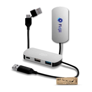 HUB MULTIPORTS EN ALUMINIUM RECYCLE