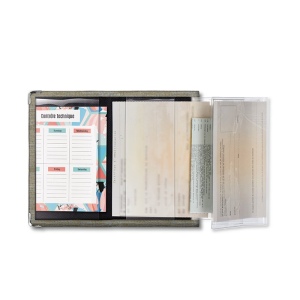 PORTE CARTE GRISE EN RPET 9