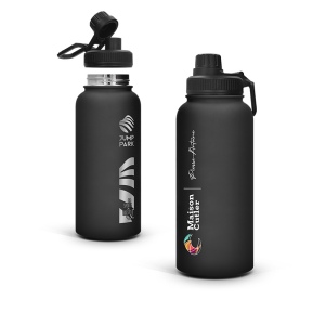 BOUTEILLE GOURDE ISOTHERME DOUBLE-PAROI FINITION SOFT TOUCH 1 L 5