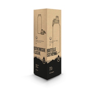 BOUTEILLE GOURDE ISOTHERME DOUBLE-PAROI FINITION SOFT TOUCH 1 L 7