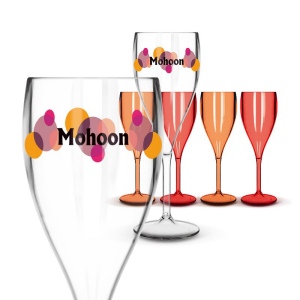 FLUTE A CHAMPAGNE EN PLASTIQUE REUTILISABLE TRITAN® 16 cl RAS BORD 11