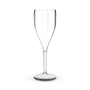 FLUTE A CHAMPAGNE EN PLASTIQUE REUTILISABLE TRITAN® 16 cl RAS BORD 8