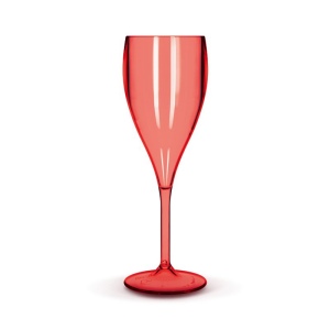 FLUTE A CHAMPAGNE EN PLASTIQUE REUTILISABLE TRITAN® 16 cl RAS BORD 7