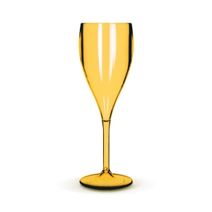 FLUTE A CHAMPAGNE EN PLASTIQUE REUTILISABLE TRITAN® 16 cl RAS BORD 4