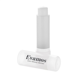 Baume à lèvre dans un support transparent mat coloré, noir ou blanc 19