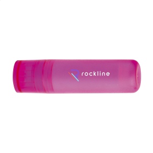 Baume à lèvre dans un support transparent mat coloré, noir ou blanc 6