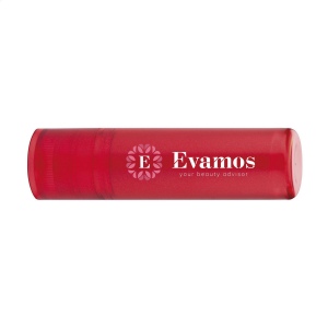 Baume à lèvre dans un support transparent mat coloré, noir ou blanc 2