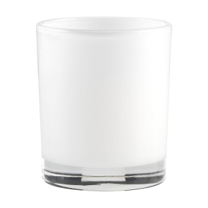 Bougie parfumée exclusive Wooosh Sweet Vanilla versée dans un bocal en verre magnifiquement poli avec un couvercle en bambou 5