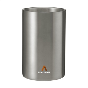 Seau à glace à double paroi en acier inoxydable recyclé 11